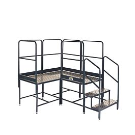Climb-It UK Platform - Three Platforms Corner (2 x 1)