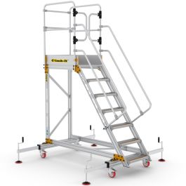 Climb-It Extra Large Platform Safety Steps with Adjustable Stabilisers
